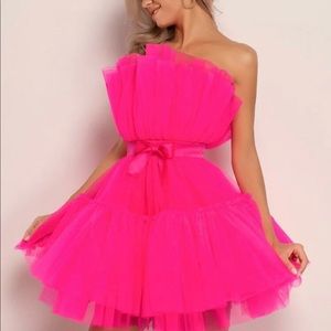 Pink tutu dress